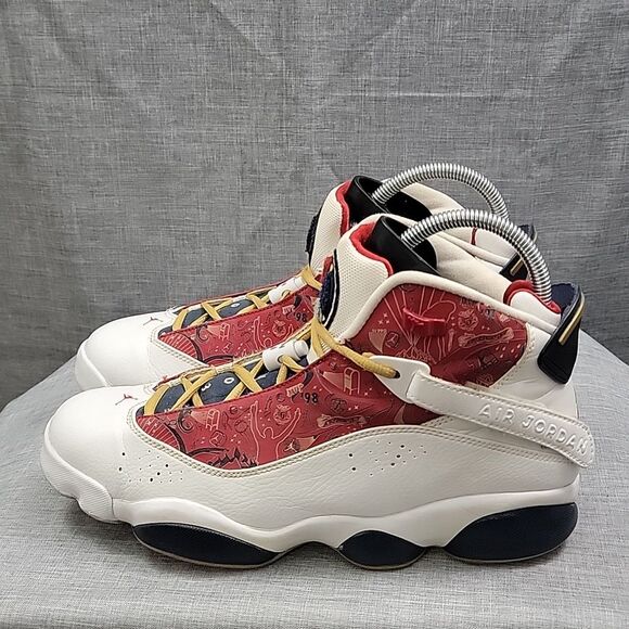 Nike Air Jordan 6 Rings Championship Pack legacy Hi top 322992-163 Men\'s SZ 9.5 main image 10